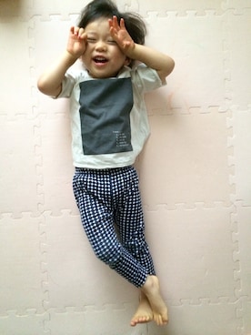 mahoさん（キッズ・90cm）の夏コーディネート