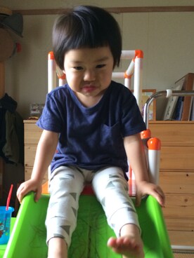 mahoさん（キッズ・90cm）の秋コーディネート