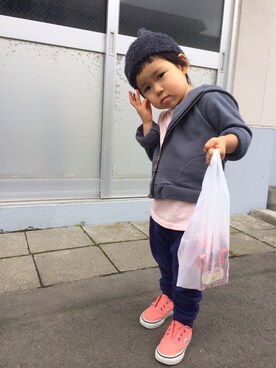 mahoさん(キッズ・90cm)の秋コーディネート