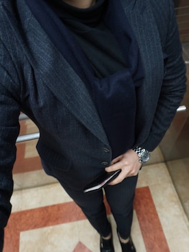 「Gc（ジーシー）のアイテム」を使った、o.jhoonさん（メンズ・174cm）の秋コーディネート