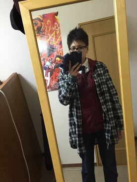 「SOYOUS（ソユーズ）のアイテム」を使った、KMNさん（レディース・161cm）の冬コーディネート