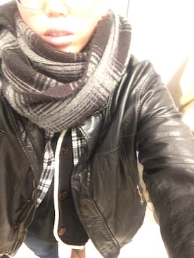 「SOYOUS（ソユーズ）のアイテム」を使った、KMNさん（レディース・161cm）の冬コーディネート