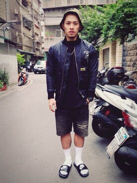 茶さん（メンズ・172cm）の秋コーディネート