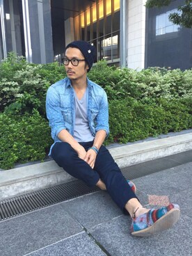 HIGEMEGANEさんのコーディネート