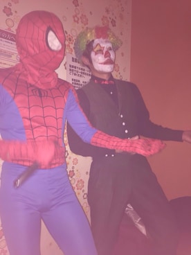 「ハロウィン」｜「アイテム（オールインワン・サロペット）」を使った、taro~さん（メンズ・174cm）の秋コーディネート