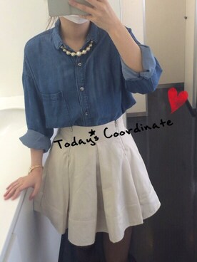 MIMさん（レディース・159cm）の春コーディネート