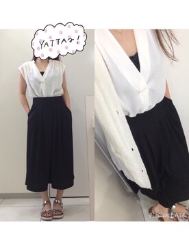 MIMさん(レディース・159cm)の夏コーディネート