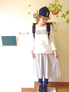 chimochiiさん（レディース・152cm）の春コーディネート