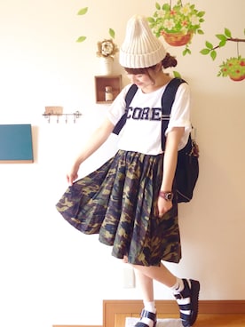 chimochiiさん（レディース・152cm）の夏コーディネート