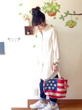 chimochiiさん（レディース・152cm）の春コーディネート