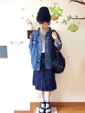 chimochiiさん（レディース・152cm）の春コーディネート