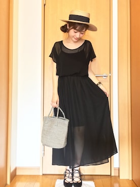 chimochiiさん（レディース・152cm）の夏コーディネート