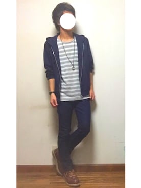 あしゅんさん（メンズ・172cm）の秋コーディネート