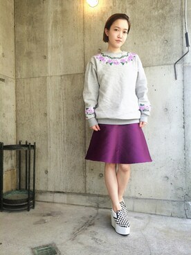 HIROKO SEKIさん（レディース・153cm）の夏コーディネート