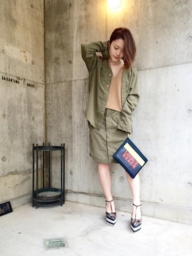 「おめかしコーデ」｜HIROKO SEKIさん（レディース・153cm）の春コーディネート