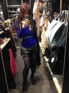 「H&M（エイチ・アンド・エム）のアイテム（パンプス）」を使った、冬野二葉さん（メンズ・168cm）の春コーディネート