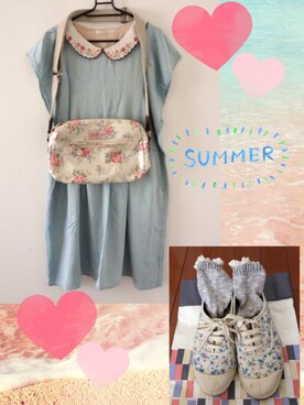 モモさん(レディース・154cm)の春コーディネート