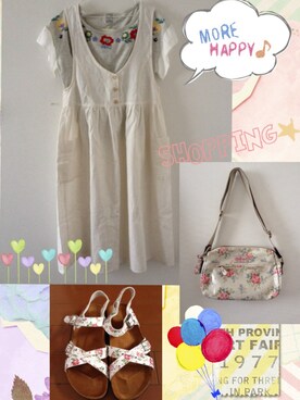 モモさん(レディース・154cm)の夏コーディネート