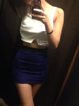 「PULL&BEAR（プルアンドベア）のアイテム（ジャージ）」を使った、CristyVladi SinTingさん（レディース・165cm）の夏コーディネート