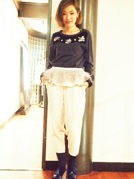 suzukiさん（レディース・162cm）の秋コーディネート