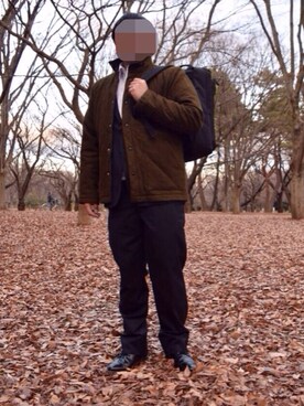 「GLOBAL WORK（グローバルワーク）のアイテム（その他アウター）」を使った、かずまさん（メンズ・172cm）の冬コーディネート