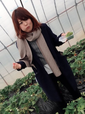 「FENDI」｜かーやんさん（レディース・151cm）の冬コーディネート
