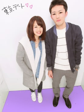 かーやんさん（レディース・151cm）の春コーディネート