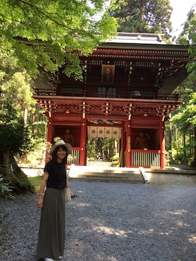 かーやんさん（レディース・151cm）の春コーディネート