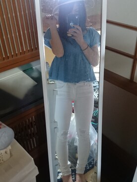 かーやんさん（レディース・151cm）の夏コーディネート