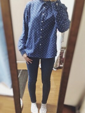 「menswear」｜ニャンさん（レディース・164cm）の夏コーディネート