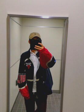 「古着 個性的」｜井手舜之すけさん（メンズ・165cm）の秋コーディネート
