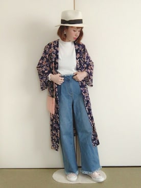 Alice*さん（レディース・156cm）の夏コーディネート