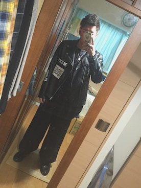 さかてぃーさん（メンズ・175cm）の春コーディネート