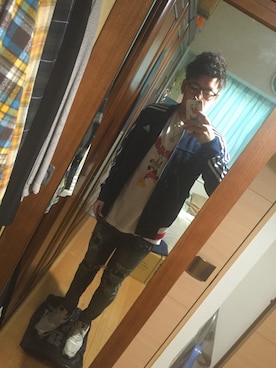 さかてぃーさん(メンズ・175cm)の春コーディネート