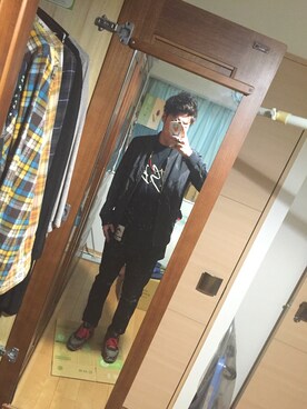 さかてぃーさん(メンズ・175cm)の春コーディネート