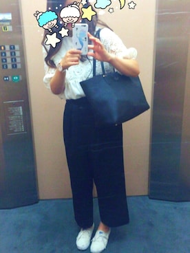 「英会話」｜ゆかさん（レディース・157cm）の夏コーディネート