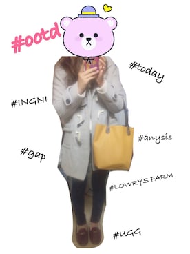 ゆかさん（レディース・157cm）の秋コーディネート