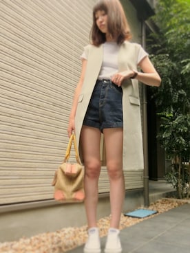 azuさん(レディース・163cm)の夏コーディネート