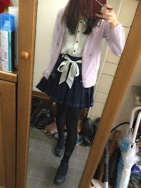 「axes femme（アクシーズファム）のアイテム（パーカー）」を使った、希望さん（レディース・161cm）の春コーディネート
