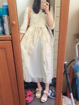 「axes femme（アクシーズファム）のアイテム（ハンドバッグ）」を使った、希望さん（レディース・161cm）の夏コーディネート