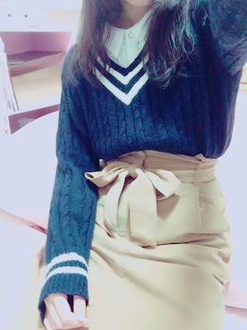 希望さん（レディース・161cm）の秋コーディネート