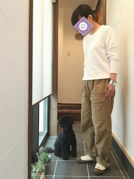 「nonnative（ノンネイティブ）のアイテム」を使った、yum!сӧќє❦﻿さん（レディース・160cm）の春コーディネート