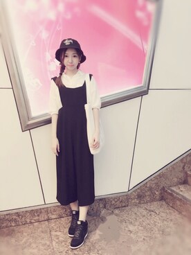 vminniさん（レディース・160cm）の夏コーディネート