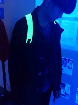 「IMMENSE（イメンス）のアイテム（ブーツ）」を使った、Moore Chenさん（メンズ・173cm）の夏コーディネート