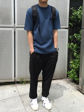 あつさん（メンズ・172cm）の春コーディネート