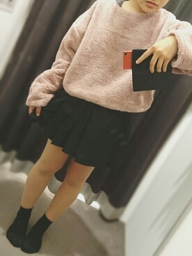 「CLANE（クラネ）のアイテム（PC・スマホグッズ/家電）」を使った、あかねさん（レディース・150cm）の秋コーディネート