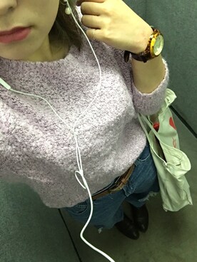 「ゆるゆる」｜「アイテム（ブーティ）」を使った、りっこさん（レディース・153cm）の秋コーディネート