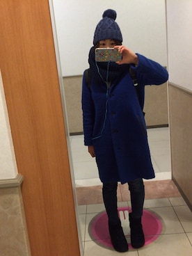 陽さん(レディース・160cm)の冬コーディネート