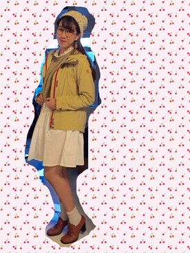 「AIGLE（エーグル）のアイテム（フォーマルスーツ/小物）」を使った、cheungangelさん（レディース・170cm）の秋コーディネート