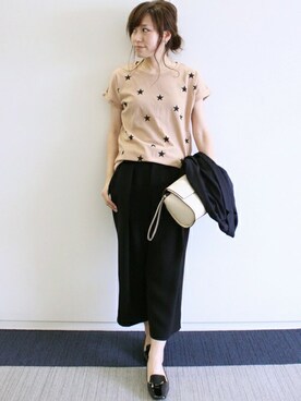 「TIENS ecoute（ティアンエクート）のアイテム」を使った、maiさん（レディース・158cm）の春コーディネート